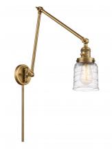  238-BB-G513-LED - Bell - 1 Light - 8 inch - Brushed Brass - Swing Arm