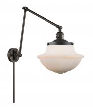  238-OB-G541 - Oxford - 1 Light - 12 inch - Oil Rubbed Bronze - Swing Arm