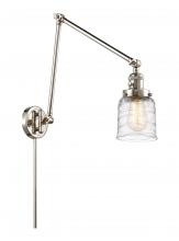 Innovations Lighting 238-PN-G513-LED - Bell - 1 Light - 8 inch - Polished Nickel - Swing Arm