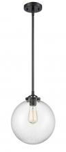  284-1S-OB-G204-10-LED - Beacon - 1 Light - 10 inch - Oil Rubbed Bronze - Cord hung - Mini Pendant