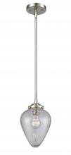  284-1S-SN-G165-LED - Geneseo - 1 Light - 7 inch - Brushed Satin Nickel - Cord hung - Mini Pendant