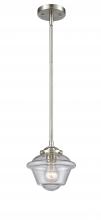  284-1S-SN-G534-LED - Oxford - 1 Light - 8 inch - Brushed Satin Nickel - Cord hung - Mini Pendant