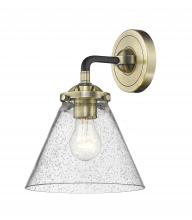  284-1W-BAB-G44-LED - Cone - 1 Light - 8 inch - Black Antique Brass - Sconce