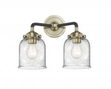  284-2W-BAB-G54-LED - Bell - 2 Light - 13 inch - Black Antique Brass - Bath Vanity Light