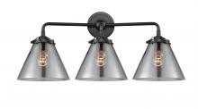  284-3W-OB-G43 - Cone - 3 Light - 26 inch - Oil Rubbed Bronze - Bath Vanity Light