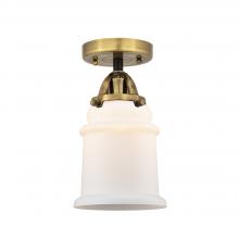 Innovations Lighting 288-1C-BAB-G181-LED - Canton - 1 Light - 6 inch - Black Antique Brass - Semi-Flush Mount