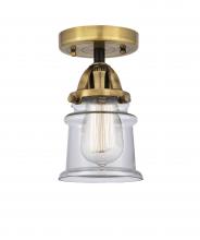  288-1C-BAB-G182S-LED - Canton - 1 Light - 5 inch - Black Antique Brass - Semi-Flush Mount