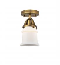 Innovations Lighting 288-1C-BB-G181S-LED - Canton - 1 Light - 5 inch - Brushed Brass - Semi-Flush Mount