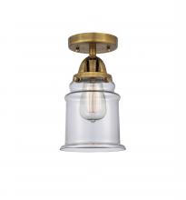 Innovations Lighting 288-1C-BB-G182-LED - Canton - 1 Light - 6 inch - Brushed Brass - Semi-Flush Mount