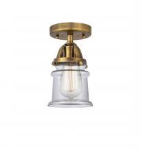  288-1C-BB-G182S - Canton - 1 Light - 5 inch - Brushed Brass - Semi-Flush Mount