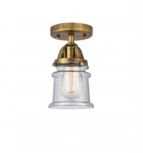 Innovations Lighting 288-1C-BB-G184S - Canton - 1 Light - 5 inch - Brushed Brass - Semi-Flush Mount