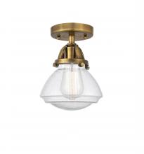  288-1C-BB-G324-LED - Olean - 1 Light - 7 inch - Brushed Brass - Semi-Flush Mount