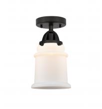 Innovations Lighting 288-1C-BK-G181-LED - Canton - 1 Light - 6 inch - Matte Black - Semi-Flush Mount