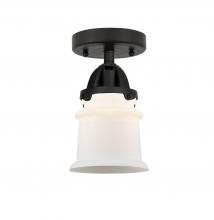 Innovations Lighting 288-1C-BK-G181S-LED - Canton - 1 Light - 5 inch - Matte Black - Semi-Flush Mount