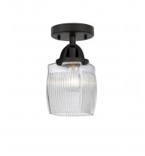  288-1C-BK-G302-LED - Colton - 1 Light - 6 inch - Matte Black - Semi-Flush Mount