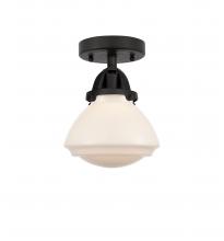  288-1C-BK-G321-LED - Olean - 1 Light - 7 inch - Matte Black - Semi-Flush Mount