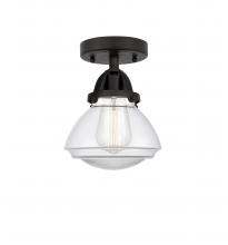  288-1C-BK-G322-LED - Olean - 1 Light - 7 inch - Matte Black - Semi-Flush Mount