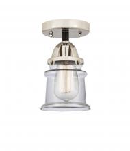 Innovations Lighting 288-1C-BPN-G182S-LED - Canton - 1 Light - 5 inch - Black Polished Nickel - Semi-Flush Mount