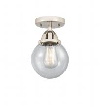  288-1C-PN-G204-6-LED - Beacon - 1 Light - 6 inch - Polished Nickel - Semi-Flush Mount