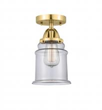 Innovations Lighting 288-1C-SG-G182-LED - Canton - 1 Light - 6 inch - Satin Gold - Semi-Flush Mount