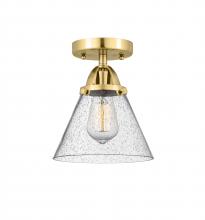 Innovations Lighting 288-1C-SG-G44-LED - Cone - 1 Light - 8 inch - Satin Gold - Semi-Flush Mount