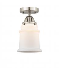 Innovations Lighting 288-1C-SN-G181-LED - Canton - 1 Light - 6 inch - Brushed Satin Nickel - Semi-Flush Mount