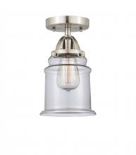 Innovations Lighting 288-1C-SN-G182-LED - Canton - 1 Light - 6 inch - Brushed Satin Nickel - Semi-Flush Mount