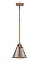  288-1S-AC-M13-AC-LED - Appalachian - 1 Light - 8 inch - Antique Copper - Cord hung - Mini Pendant