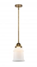 Innovations Lighting 288-1S-BB-G181-LED - Canton - 1 Light - 6 inch - Brushed Brass - Cord hung - Mini Pendant