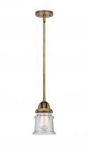 Innovations Lighting 288-1S-BB-G184S-LED - Canton - 1 Light - 5 inch - Brushed Brass - Cord hung - Mini Pendant