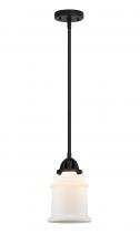  288-1S-BK-G181 - Canton - 1 Light - 6 inch - Matte Black - Cord hung - Mini Pendant