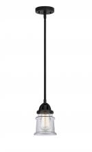 Innovations Lighting 288-1S-BK-G182S-LED - Canton - 1 Light - 5 inch - Matte Black - Cord hung - Mini Pendant