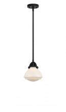  288-1S-BK-G321-LED - Olean - 1 Light - 7 inch - Matte Black - Cord hung - Mini Pendant