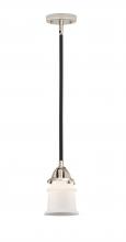  288-1S-BPN-G181S-LED - Canton - 1 Light - 5 inch - Black Polished Nickel - Cord hung - Mini Pendant