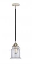 Innovations Lighting 288-1S-BPN-G182-LED - Canton - 1 Light - 6 inch - Black Polished Nickel - Cord hung - Mini Pendant