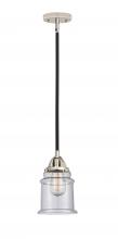  288-1S-BPN-G184-LED - Canton - 1 Light - 6 inch - Black Polished Nickel - Cord hung - Mini Pendant