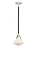  288-1S-BPN-G321-LED - Olean - 1 Light - 7 inch - Black Polished Nickel - Cord hung - Mini Pendant