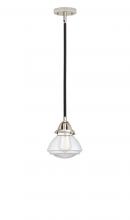  288-1S-BPN-G322-LED - Olean - 1 Light - 7 inch - Black Polished Nickel - Cord hung - Mini Pendant