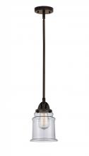 Innovations Lighting 288-1S-OB-G182-LED - Canton - 1 Light - 6 inch - Oil Rubbed Bronze - Cord hung - Mini Pendant