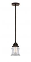  288-1S-OB-G182S - Canton - 1 Light - 5 inch - Oil Rubbed Bronze - Cord hung - Mini Pendant