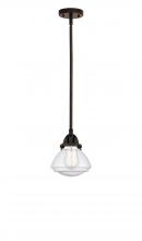  288-1S-OB-G324-LED - Olean - 1 Light - 7 inch - Oil Rubbed Bronze - Cord hung - Mini Pendant