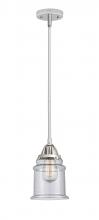  288-1S-PC-G184-LED - Canton - 1 Light - 6 inch - Polished Chrome - Cord hung - Mini Pendant