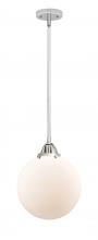  288-1S-PC-G201-10-LED - Beacon - 1 Light - 10 inch - Polished Chrome - Cord hung - Mini Pendant