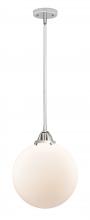  288-1S-PC-G201-12-LED - Beacon - 1 Light - 12 inch - Polished Chrome - Cord hung - Mini Pendant