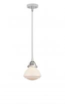  288-1S-PC-G321-LED - Olean - 1 Light - 7 inch - Polished Chrome - Cord hung - Mini Pendant