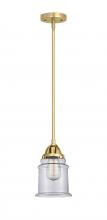 Innovations Lighting 288-1S-SG-G182-LED - Canton - 1 Light - 6 inch - Satin Gold - Cord hung - Mini Pendant