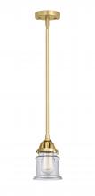 Innovations Lighting 288-1S-SG-G182S-LED - Canton - 1 Light - 5 inch - Satin Gold - Cord hung - Mini Pendant