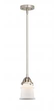 Innovations Lighting 288-1S-SN-G181S-LED - Canton - 1 Light - 5 inch - Brushed Satin Nickel - Cord hung - Mini Pendant