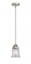 Innovations Lighting 288-1S-SN-G182S-LED - Canton - 1 Light - 5 inch - Brushed Satin Nickel - Cord hung - Mini Pendant