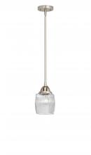  288-1S-SN-G302-LED - Colton - 1 Light - 6 inch - Brushed Satin Nickel - Cord hung - Mini Pendant